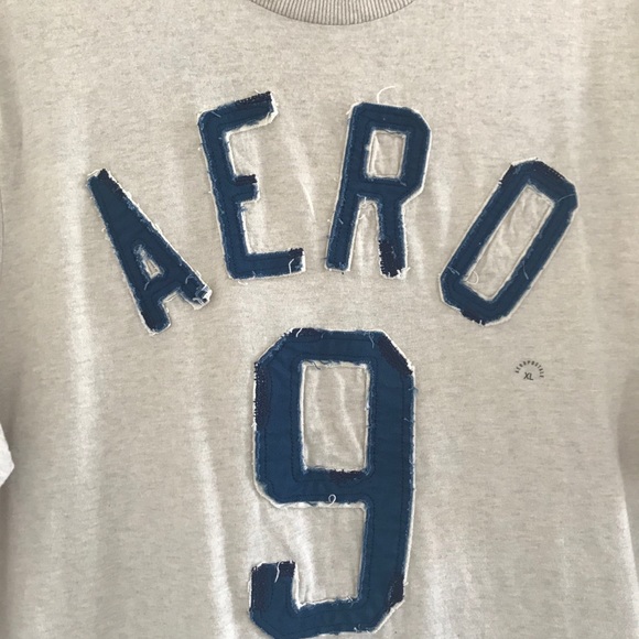 💐Spring Pick💐 Oatmeal Aeropostale Tee - Picture 3 of 9